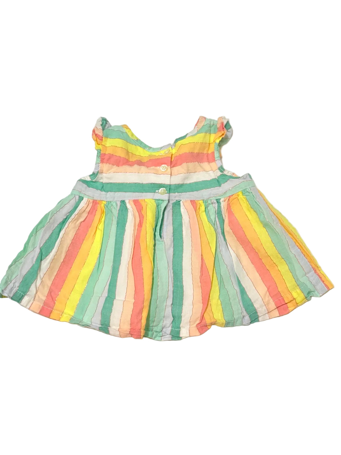 Baby Gap Rainbow Stripe Dress 6-12m