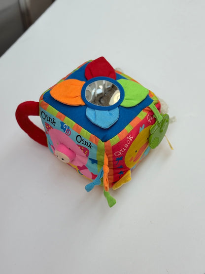 K's Kids Musical Farmyard Cube Baby Toy