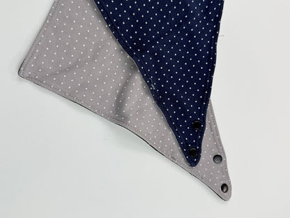 Star & Polka Dot Bandana Bibs Set of 2 0-12M