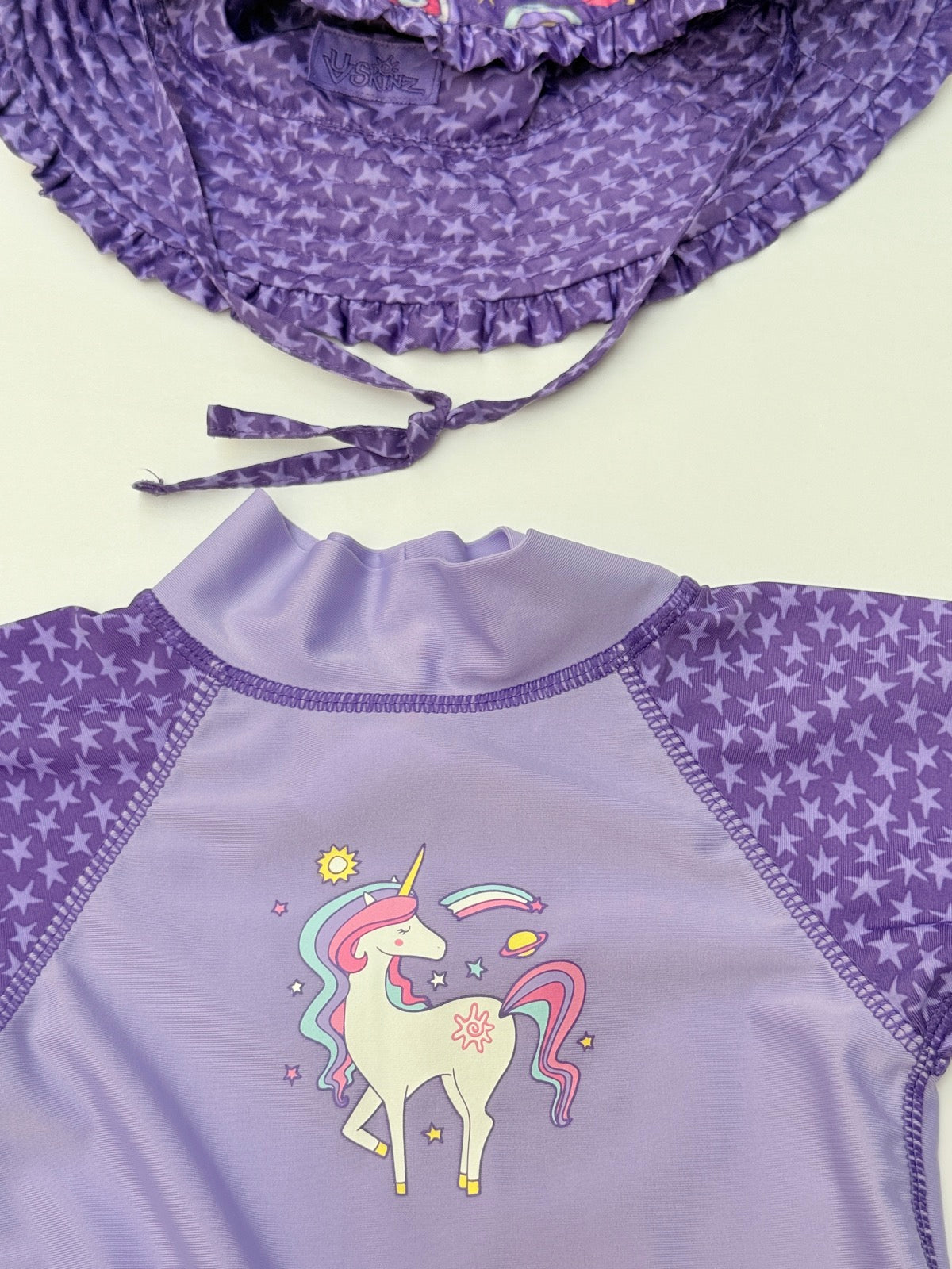UV Skinz Unicorn Swim Set 2T