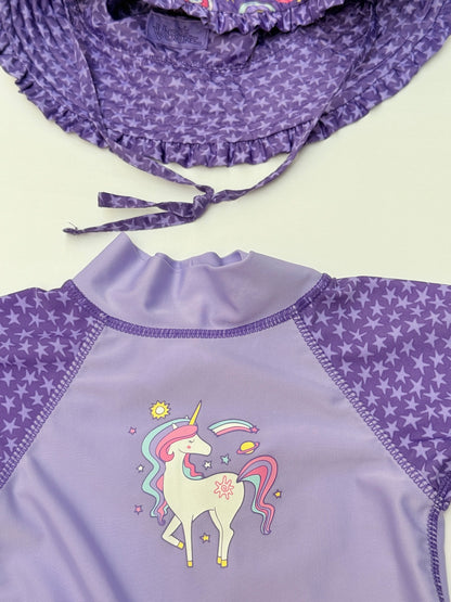 UV Skinz Unicorn Swim Set 2T