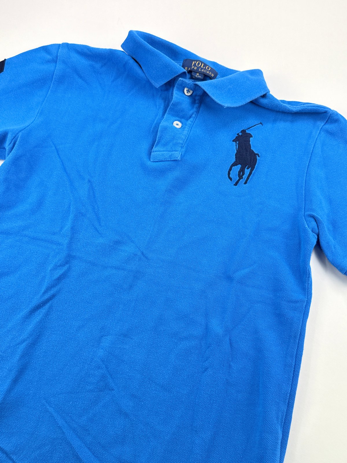Polo Ralph Lauren Blue Big Pony Polo M (10-12) 10-12