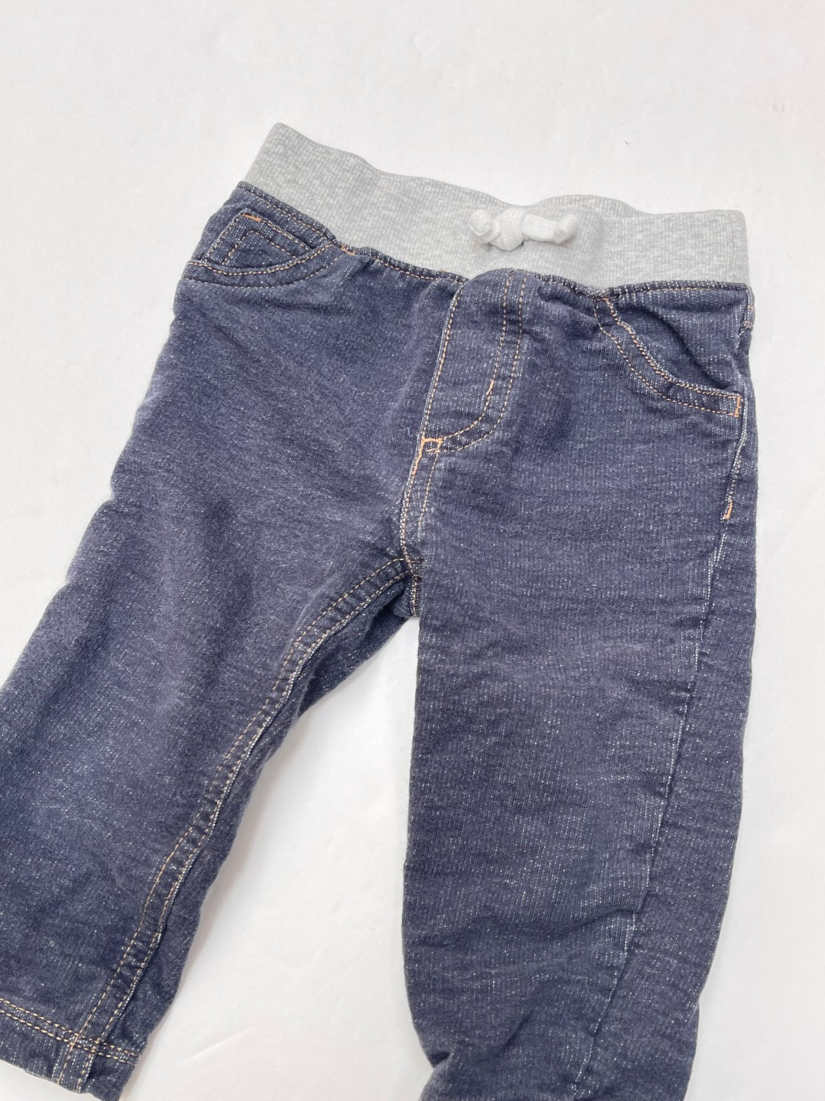 Carter's Dark Wash Pull-On Pants 12M