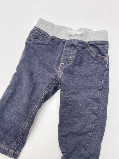 Carter's Dark Wash Pull-On Pants 12M
