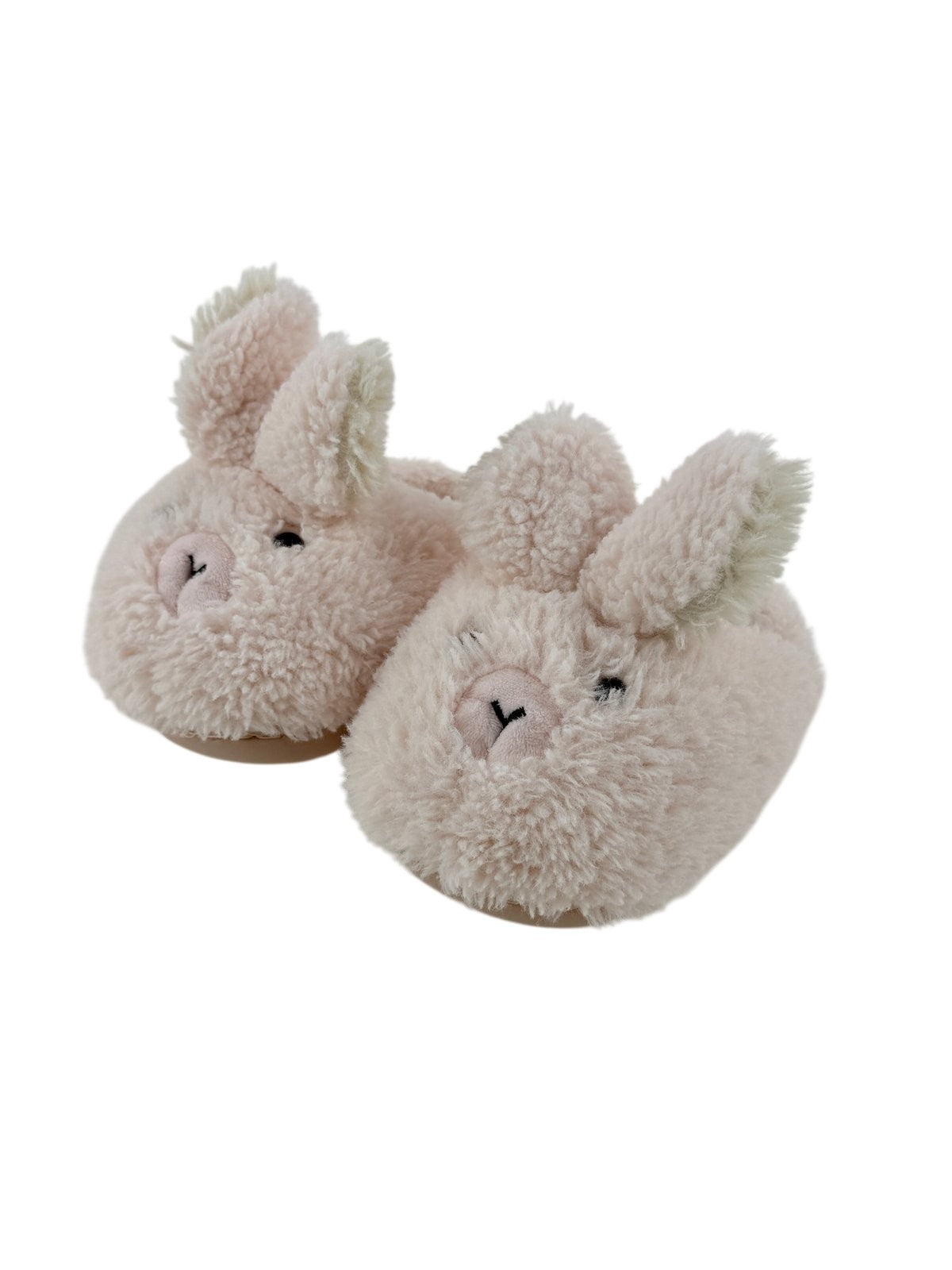 Pink Fuzzy Bunny Slippers US9