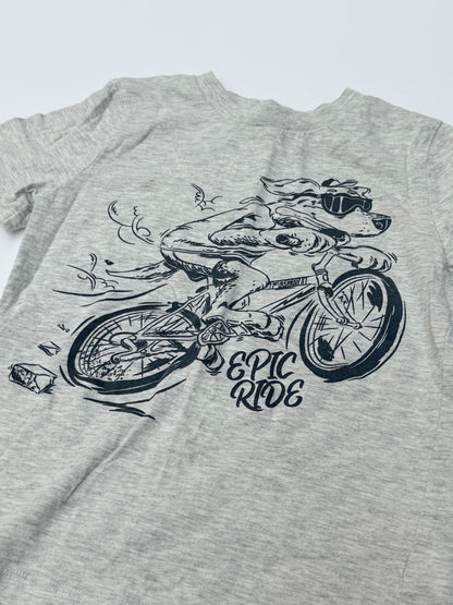 Joe Fresh Epic Ride Dog Graphic T-Shirt Size 6