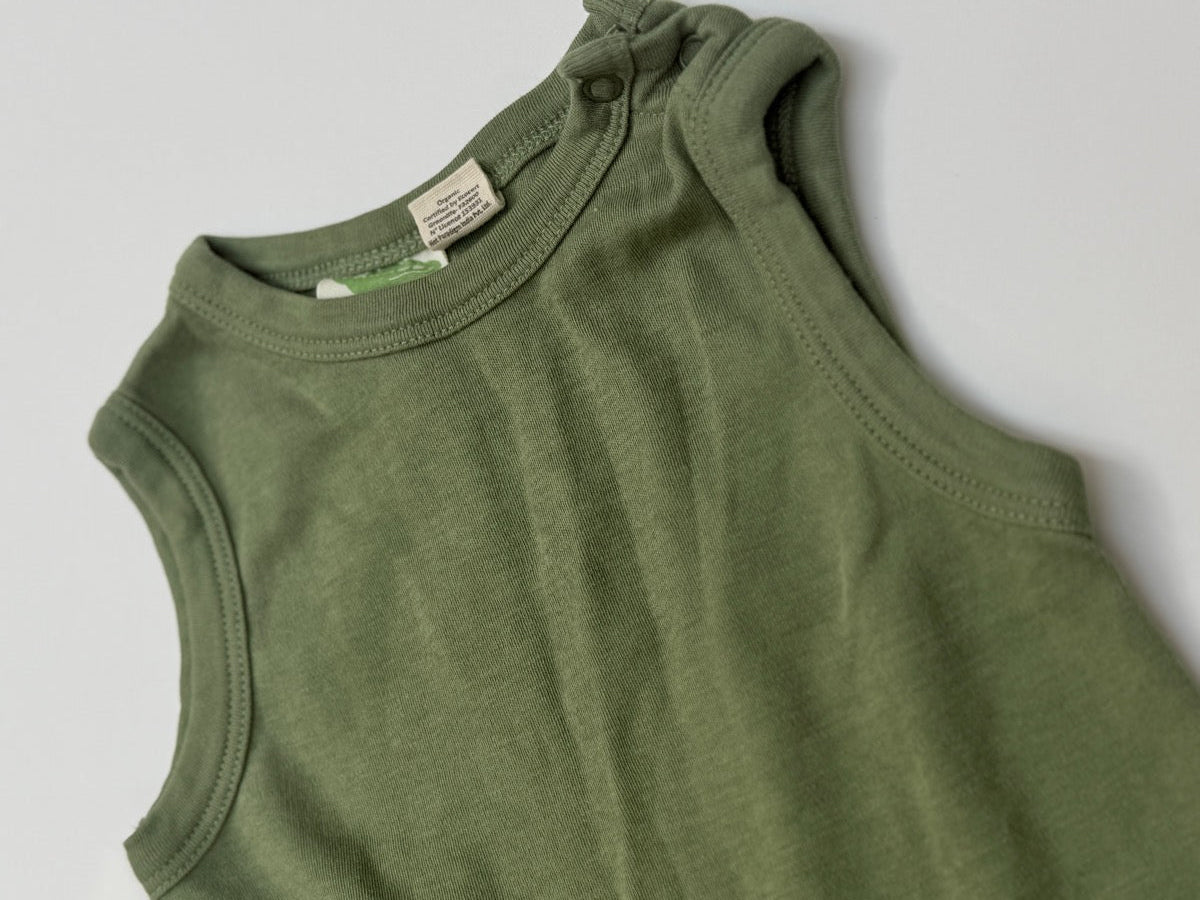 Parade Organics Sleeveless Bodysuit 12-18M
