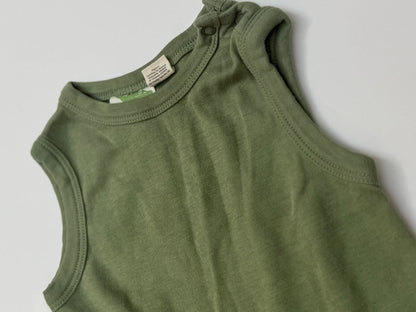 Parade Organics Sleeveless Bodysuit 12-18M