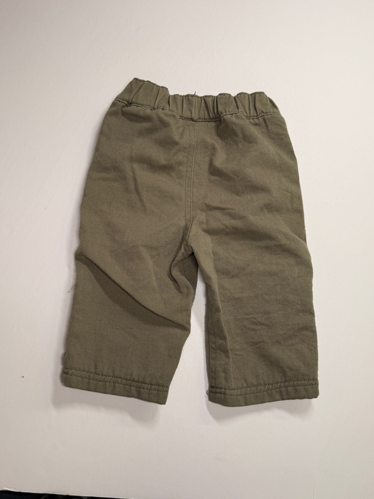 Cheeky Chimp Olive Lined Cargo Pants Baby