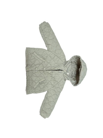 Zara Quilted Hooded Jacket Size 3-4Y