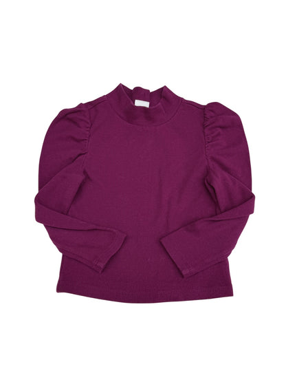 Baby Gap Magenta Puff Sleeve Top 2T