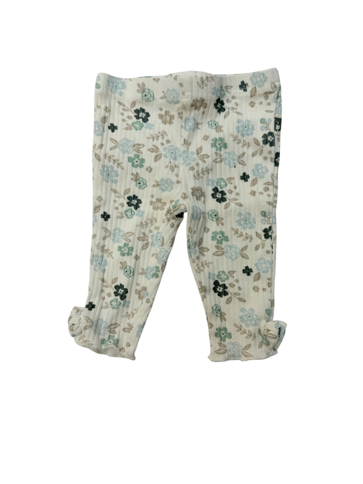 Rabbit + Bear Organic Floral Leggings 3-6M