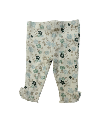 Rabbit + Bear Organic Floral Leggings 3-6M