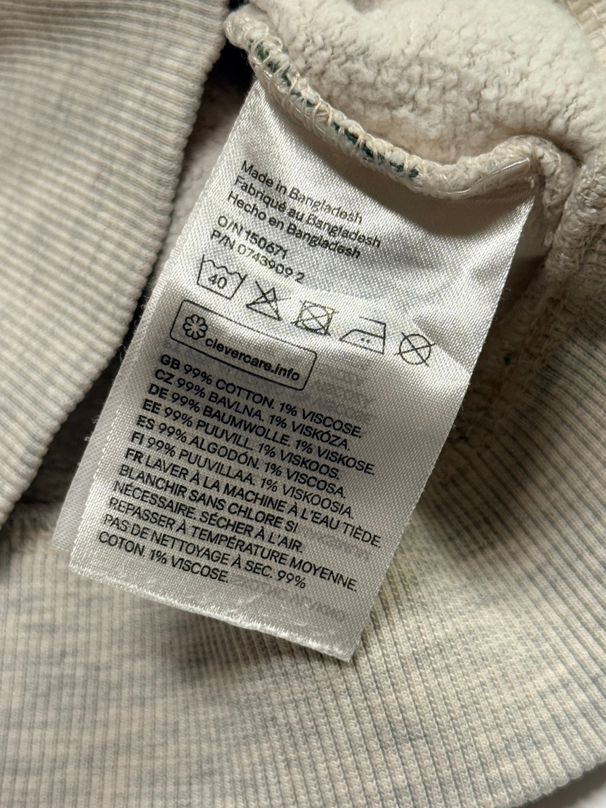 H&M Woodland Animals Sweatshirt 12-18m