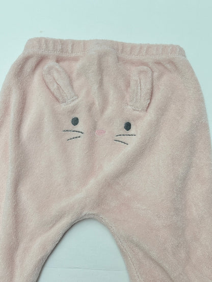 Carter's Pink Bunny Velour Two-Piece Set 9M