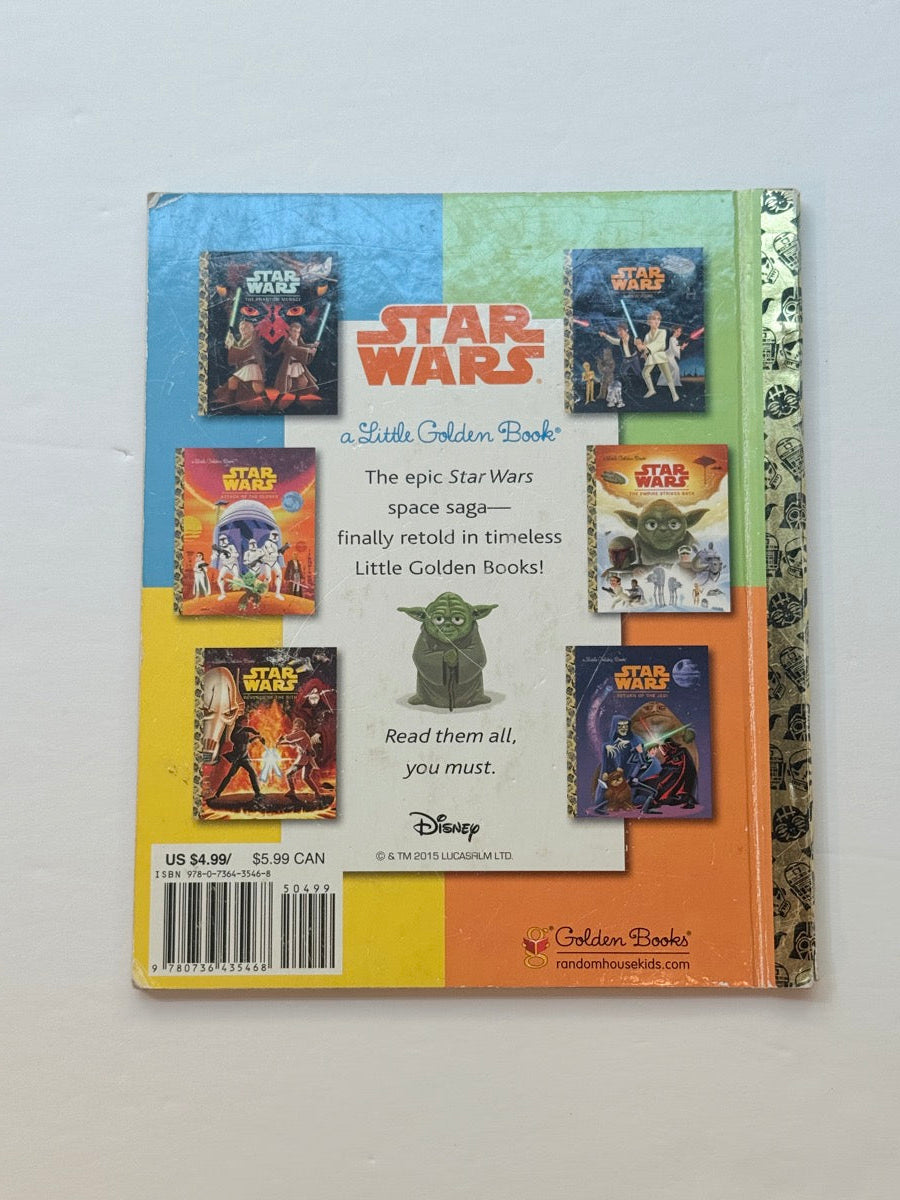 Star Wars Attack of the Clones Little Golden Book