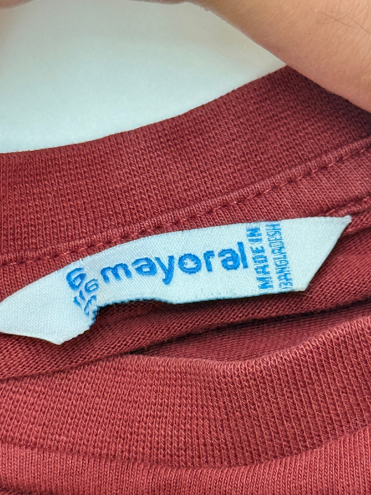 Mayoral Sneaker Graphic Long Sleeve T-Shirt Size 6