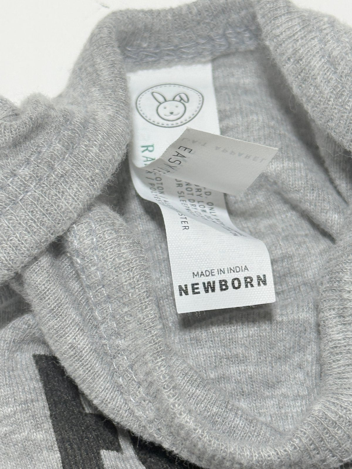 Future Nerd Gray Bodysuit Size NB
