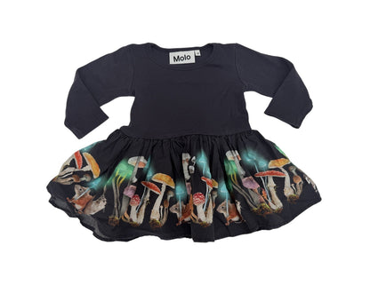 Molo Candi Mushroom Print Dress Size 68
