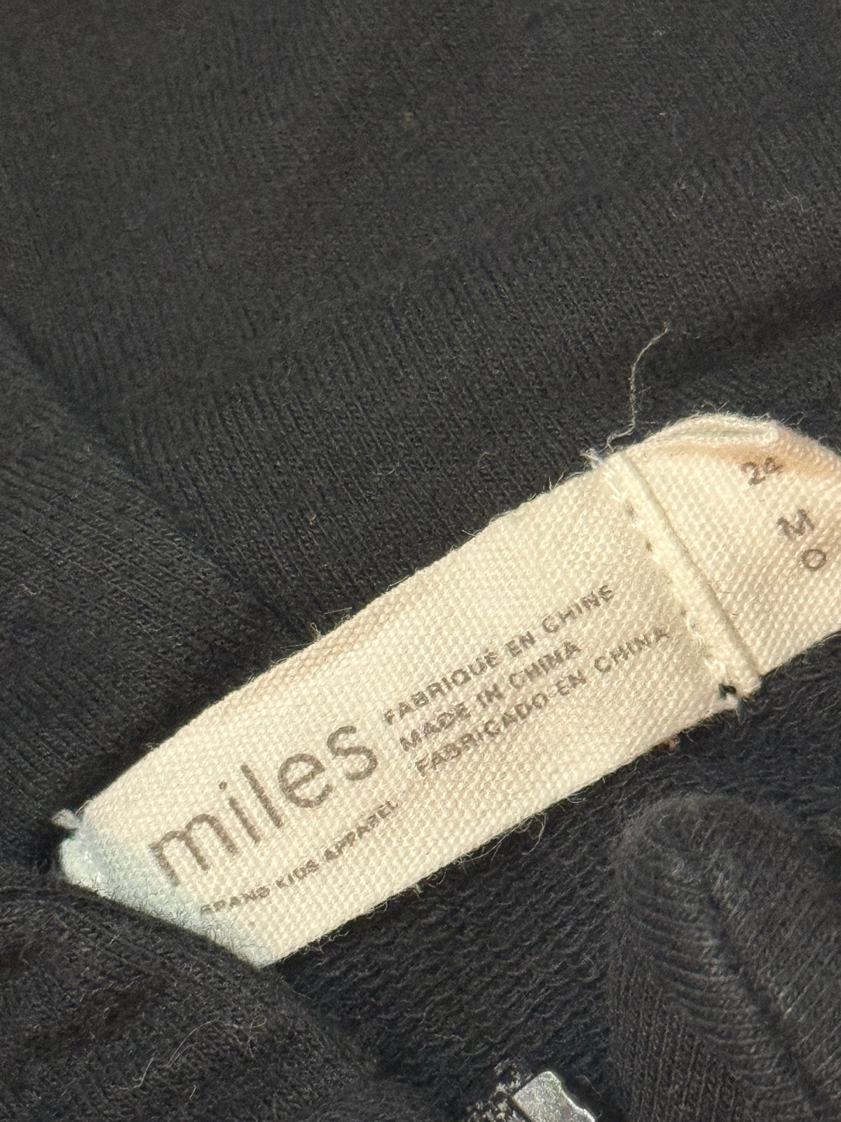 Miles Navy Zip Hoodie 24M