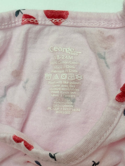 George Baby Heart Print Dress 18-24M