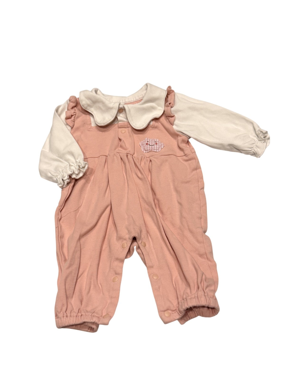 Xumplo Pink Romper Set 0-3M