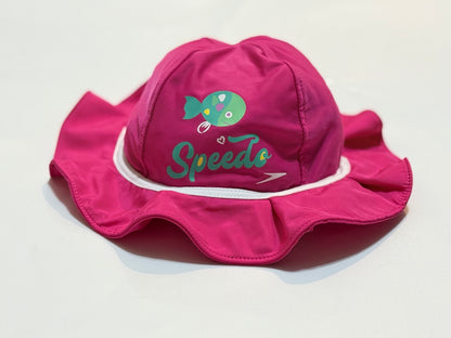 Chapeau de soleil à volants rose Speedo T. L-XL