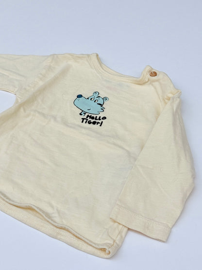 Zara Hello Tiger T-Shirt 6-9M