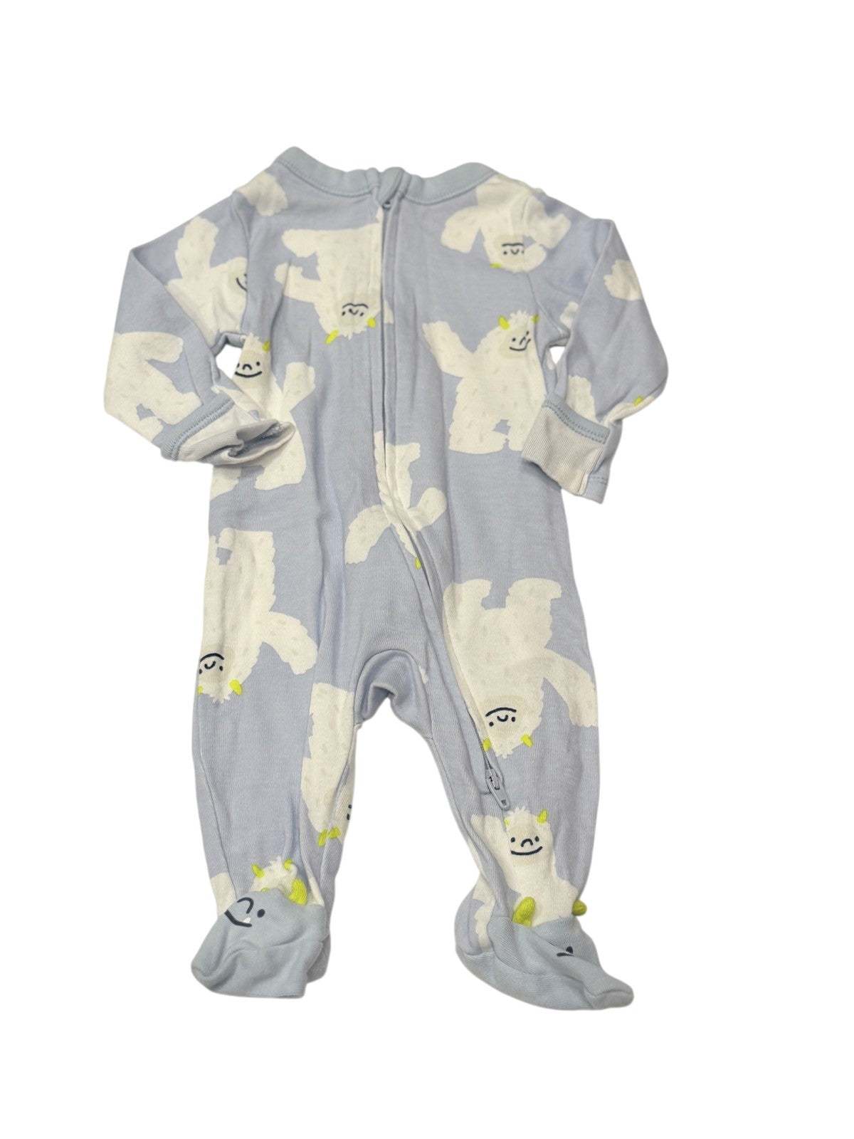 Old Navy Yeti Footed Sleeper 0-3M
