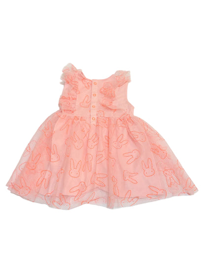 Cat & Jack Pink Bunny Tulle Dress 18M