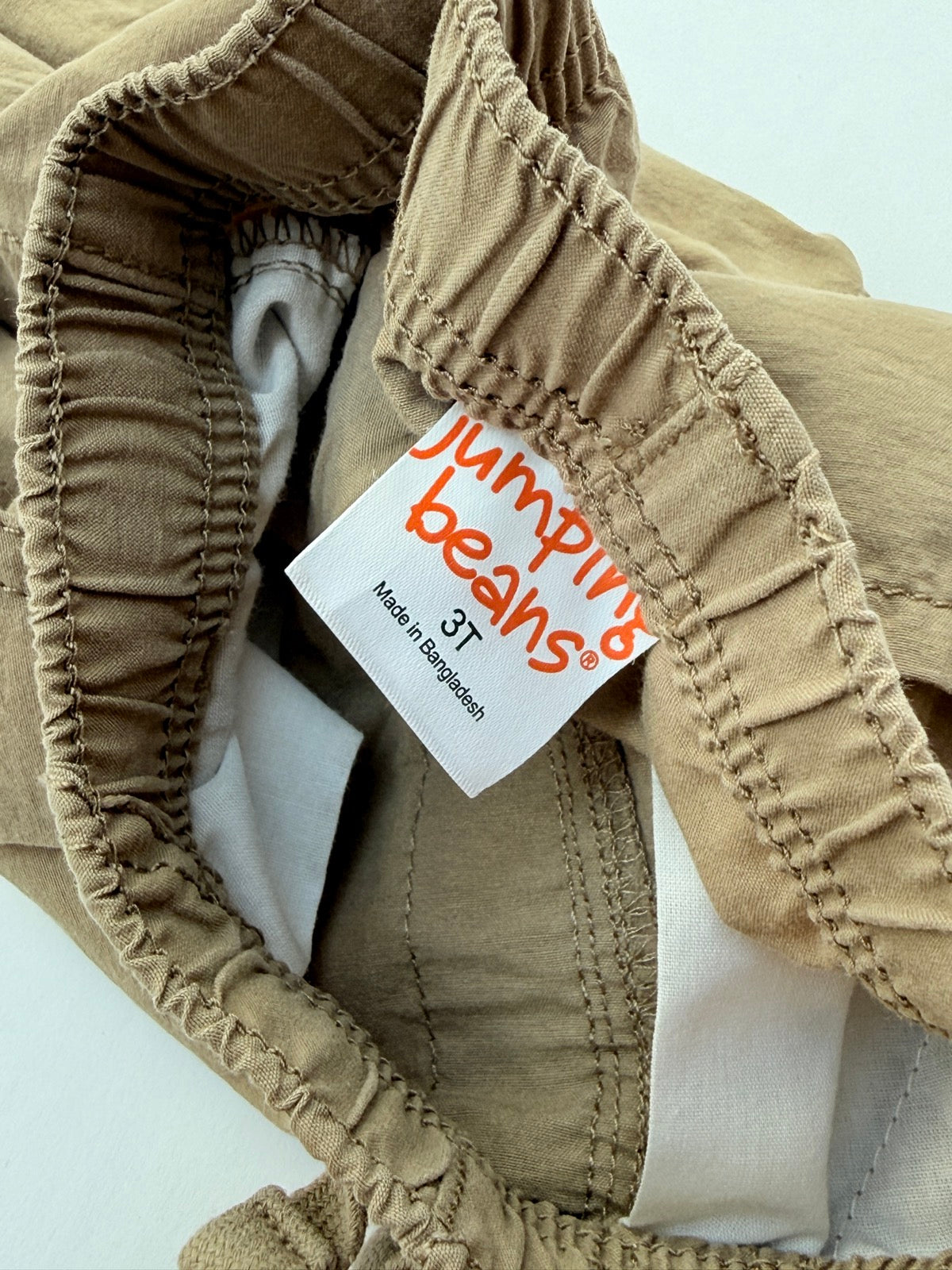 Jumping Beans Khaki Shorts 3T