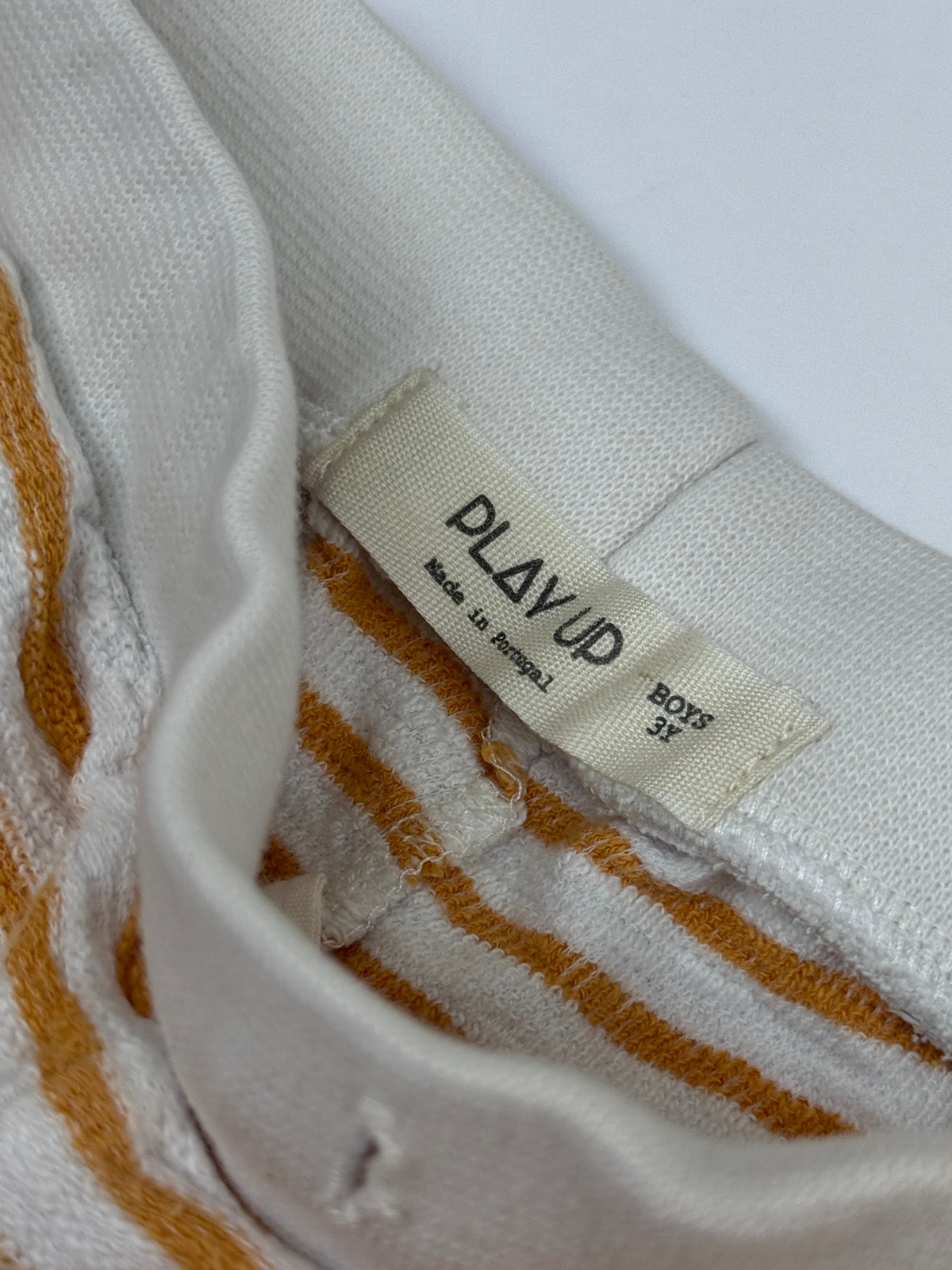 Play Up Striped Shorts Boys 3Y