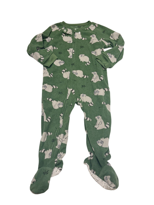 Carter's Raccoon Fleece Footed Sleeper 2T