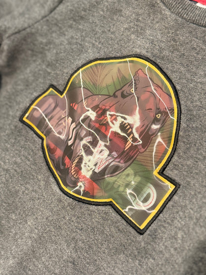 Jurassic World Gray Crewneck Sweatshirt Size 3