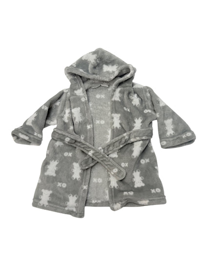 Blankets & Beyond Grey Bear Coat 12M+