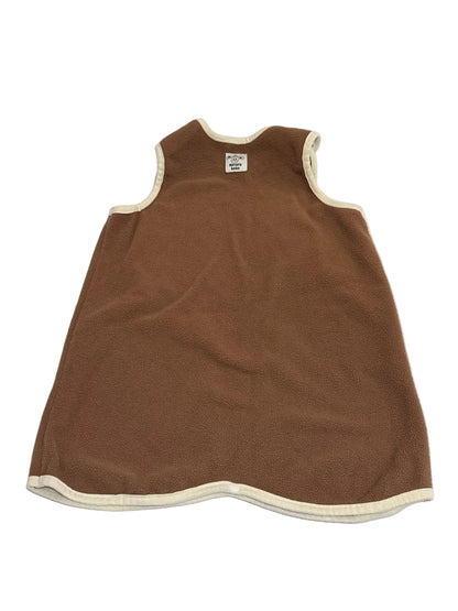 Rototo Bebe Brown Fleece Romper Size 4-6Y