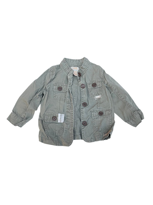 Joe Fresh Olive Green Cargo Jacket 12-18M