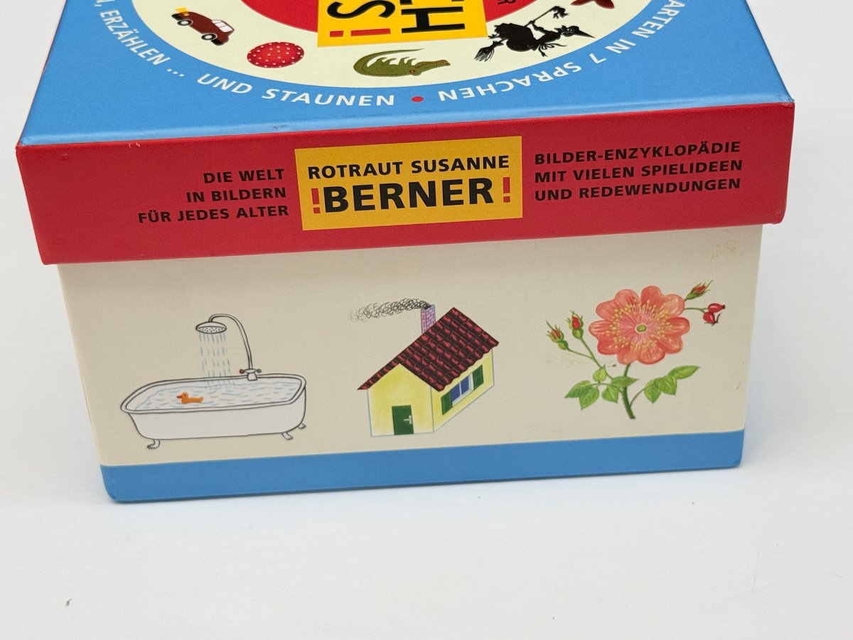 German Flashcards - Rotraut Susanne Berner Einfach Alles! Die Welt in Bildern
