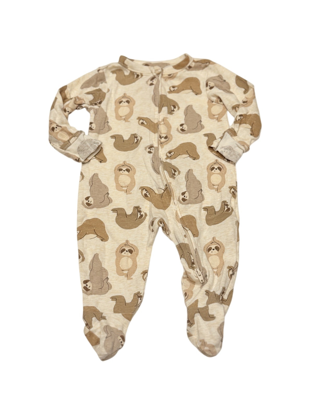 Old Navy Sloth Footed Sleeper 3-6M
