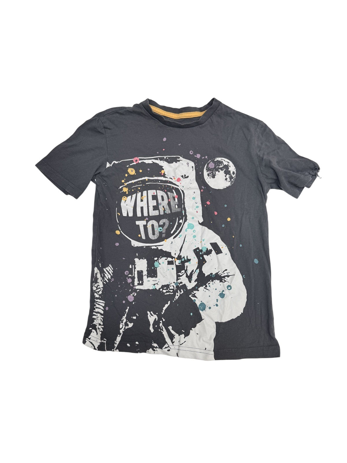 George Astronaut Graphic T-Shirt Size 7-8