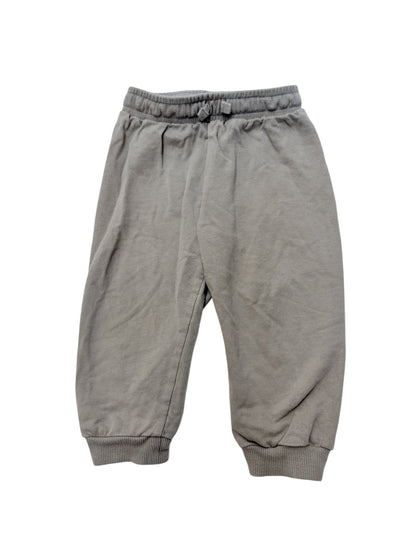 H&M Taupe Joggers 12-18M