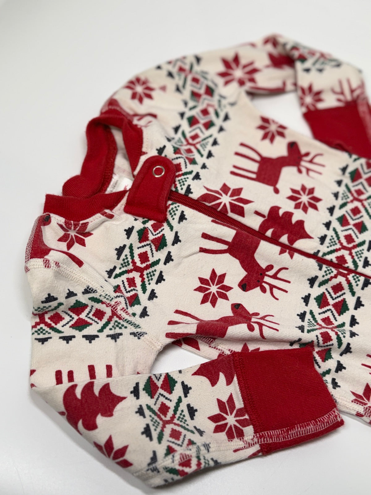 Hanna Andersson Christmas Reindeer Pajama 18-24m