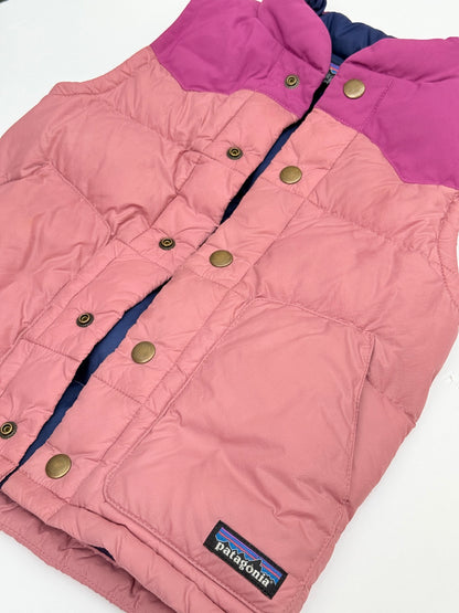 Patagonia Kids Reversible Down Vest Size 4T