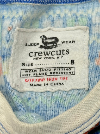 Crewcuts Fox Gnome Print Pajama Set Size 8