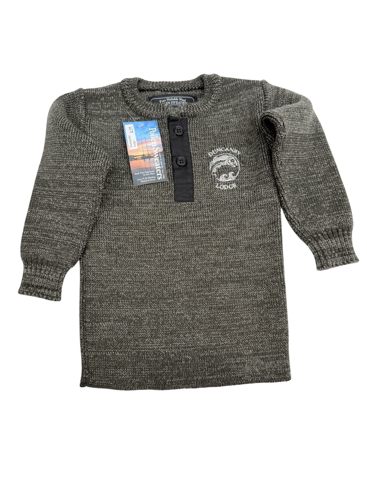NWT - Pollen Sweaters Duncanby Lodge Washable Wool Sweater 3-5Y