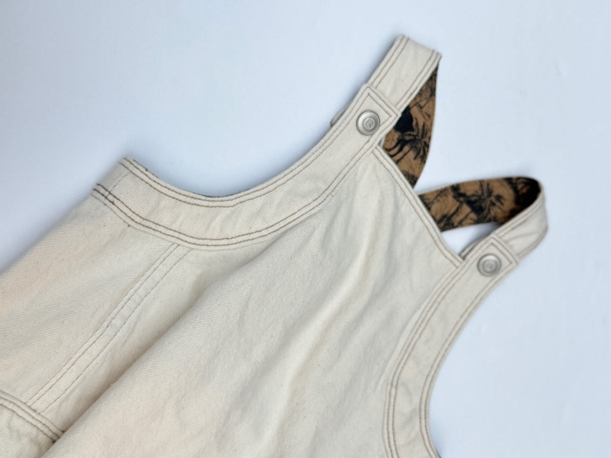 BR Banana Republic Baby Canvas Overalls 18-24 Months