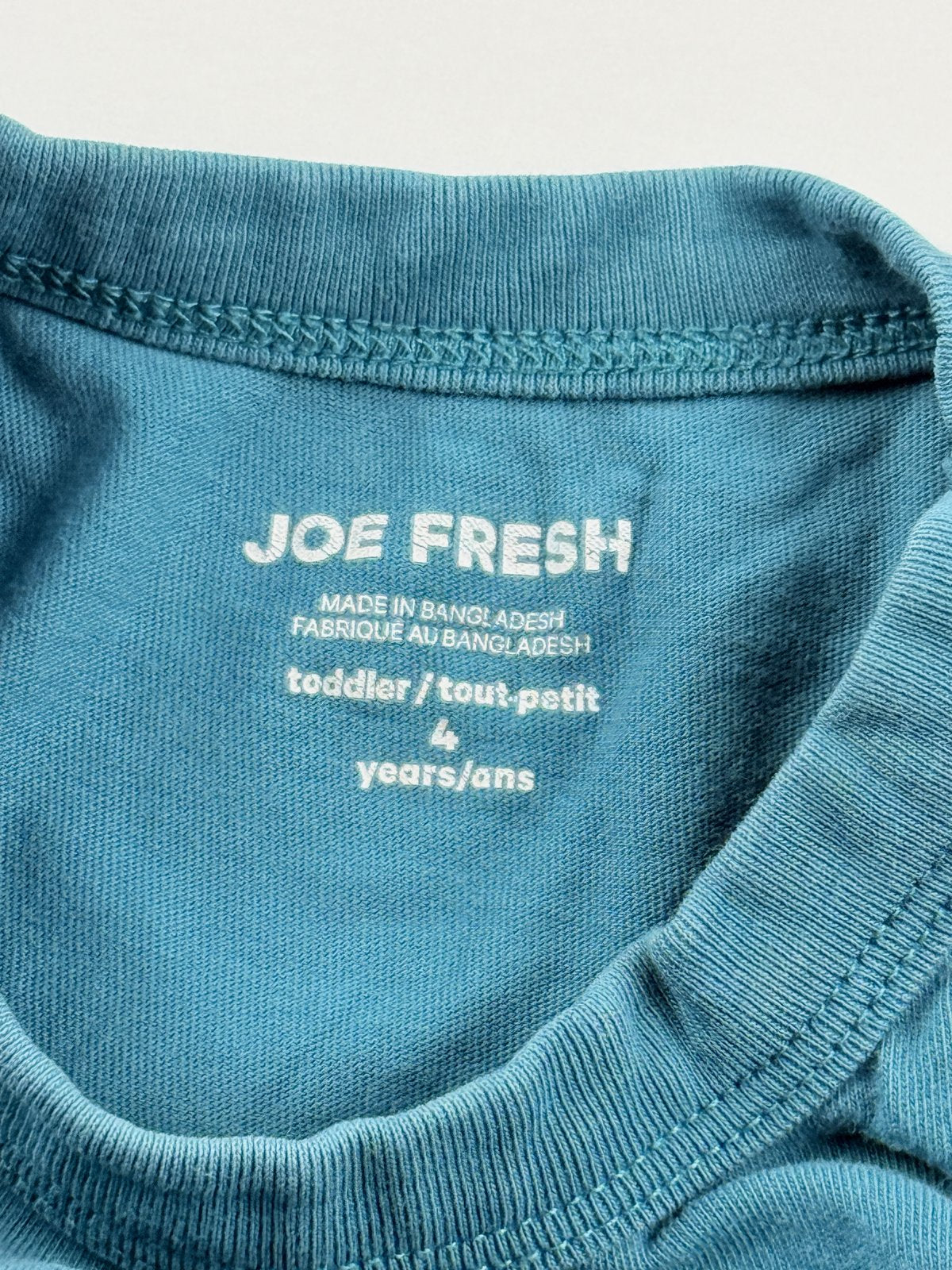 Joe Fresh Wild One Wolf Long Sleeve T-Shirt 4T