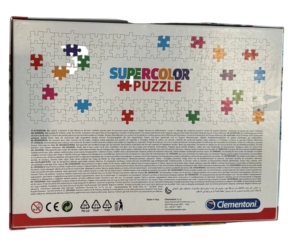 Clementoni Disney Supercolor 104-Piece Puzzle