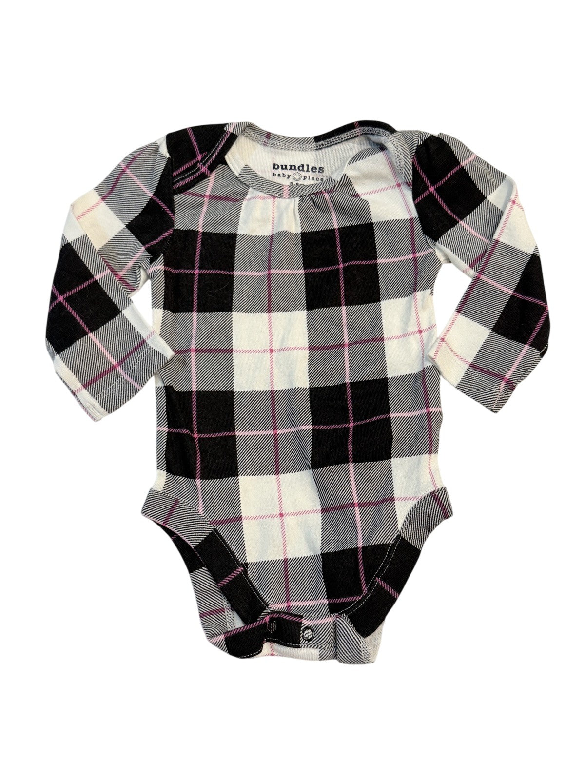 Bundles Baby Place Plaid Bodysuit 3-6m
