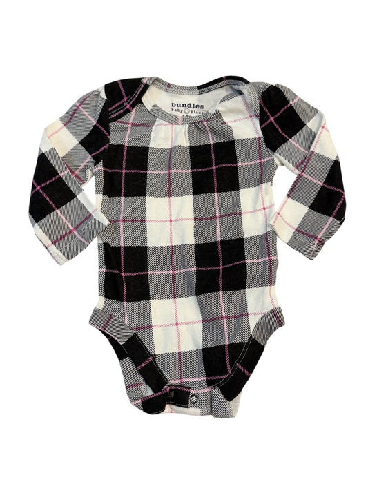 Bundles Baby Place Plaid Bodysuit 3-6m